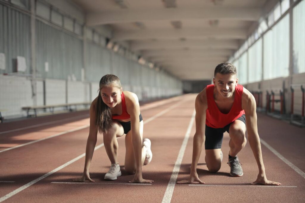 El sprinting mejora la salud mental